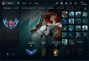 Conta DIAMANTE 4 - Smurf LOL (league of legends) ELOMOON