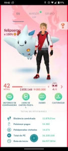 Conta Pokemón GO Lvl 42 de uso pessoal, sem fakegps - Pokemon GO