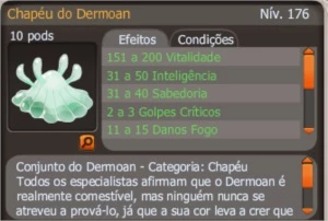 Conjunto Dermoan magiado (SPIRITIA) - Dofus