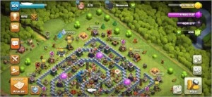 Conta clash of clans  cv12 semi full