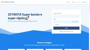Painel Smm Com Pix Automático - Sites, Lojas e Sistemas Prontos Sites e Scripts