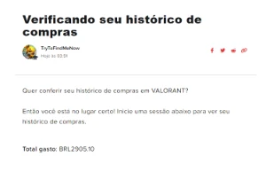 Vendo minha conta com todas informacoes para acesso total - Valorant