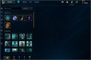 Platina 4 - 40K a 50K de EA - Email não verificado - League of Legends LOL
