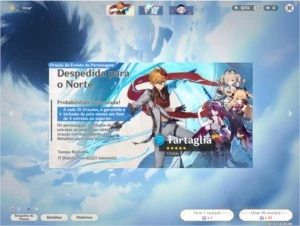 CONTA GENSHIN IMPACT AR52 XIAO/DILUC/TUMULO DO LOBO/MONA