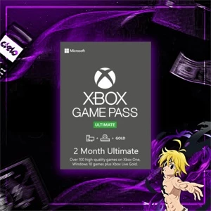 Xbox Gamepass Ultimate 2 Mêses ⭐️ + Live Gold + Xcloud - Assinaturas e Premium