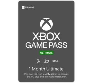Xbox Gamepass Ultimate 1 Mes - conta compartilhada