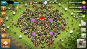 Conta Clash of Clans CV10 + Clã 8