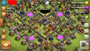 Conta Clash of Clans CV10 + Clã 8