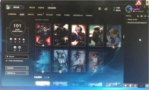 Conta Lol 101 Skins, 126 champs, unranked - League of Legends