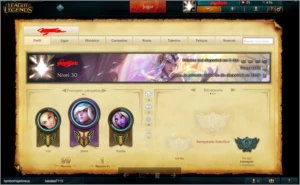 Conta League of Legends - 50 Champs + 7 Skins - Unranked LOL