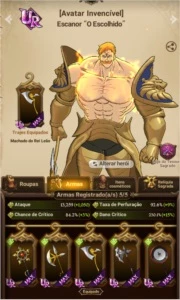 CONTA THE SEVEN DEADLY SINS GRAND CROSS MID GAME - Outros
