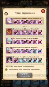 CONTA THE SEVEN DEADLY SINS GRAND CROSS MID GAME - Outros