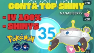 Conta Pokemon Go Lv 35 - Com 23 Poke Shiny + 30 Poke Iv 100%