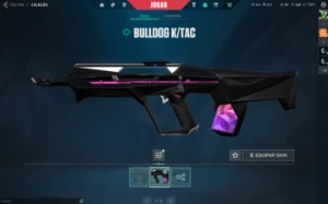 Conta com Faca Lamina K/TAC + Vandal K/TAC + Operator K/TAC - Valorant