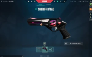 Conta com Faca Lamina K/TAC + Vandal K/TAC + Operator K/TAC - Valorant