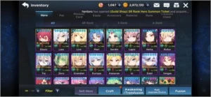 Conta Grand Chase Mobile