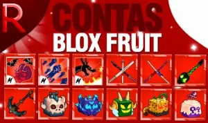 Conta blox Fruits Sanguine Raça V4 Full Cyborg CDK SG