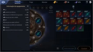 Taoista lvl 70 / 79.636k power / pet+pedras épica - MIR4