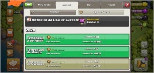 Clã nível 6 e totalmente ativo e forte - Clash of Clans