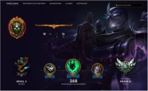 Conta League Of Legends LOL