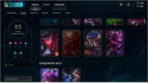 Conta League Of Legends LOL