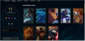 Conta League Of Legends LOL