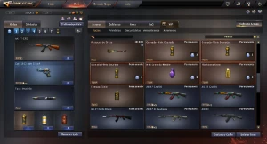 Conta CrossFire com kar vip, kukri vip + 3 colt zp + 3 cop z