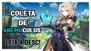 Coleta de Anemoculus - Genshin Impact