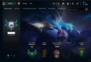 Conta esmeralda 2. Ganhando 35/32 pdls - League of Legends LOL