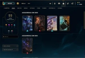 Conta esmeralda 2. Ganhando 35/32 pdls - League of Legends LOL