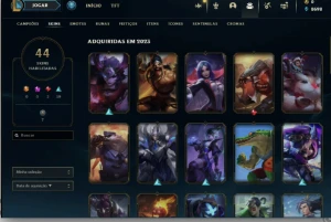 Conta league of legends esmeralda 3 LOL