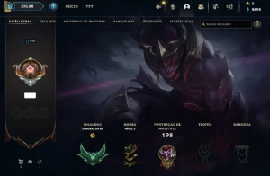 Conta league of legends esmeralda 3 LOL