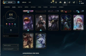Conta league of legends esmeralda 3 LOL