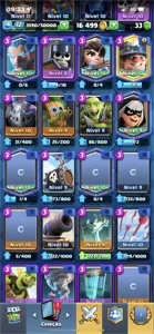 Conta clash rolaye arena lendária - Clash Royale