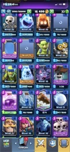 Conta clash rolaye arena lendária - Clash Royale
