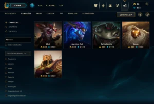Conta Mestre | Main ADC/SUP - League of Legends LOL