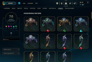 Conta Mestre | Main ADC/SUP - League of Legends LOL