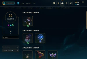 Conta Mestre | Main ADC/SUP - League of Legends LOL