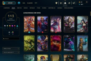 Conta Mestre | Main ADC/SUP - League of Legends LOL