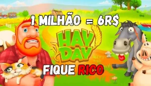 Hay day moedas (Menor preço do mercado)