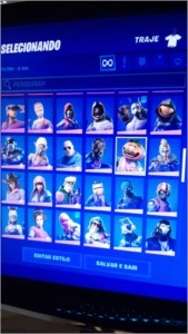 Vendo ou troco conta fortnite