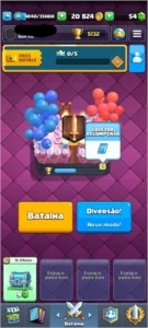 CONTA CLASH ROYALE
