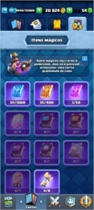 CONTA CLASH ROYALE