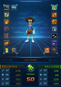 Conta Ladmo Alphamon End Game - Digimon Masters Online