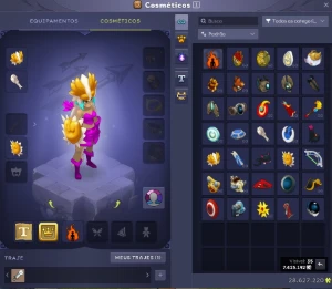 Dofus Tal Kasha Muitos Itens