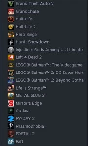 CONTA STEAM 109 JOGOS, CSGO PRIME E Dead By Daylight UPADO