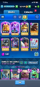 Conta de Clash Royale 9 anos de jogo