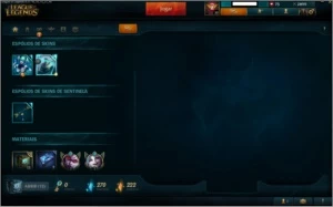 Conta lol Gold V 88 Skins 120 Champ - League of Legends