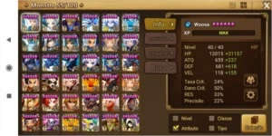 Conta SW Mid_Game - vários nat 5* - servidor Global - Summoners War