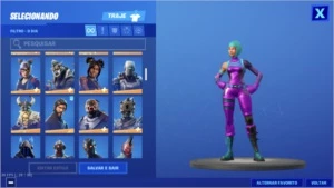 Vendo conta Fortnite com skins raras.